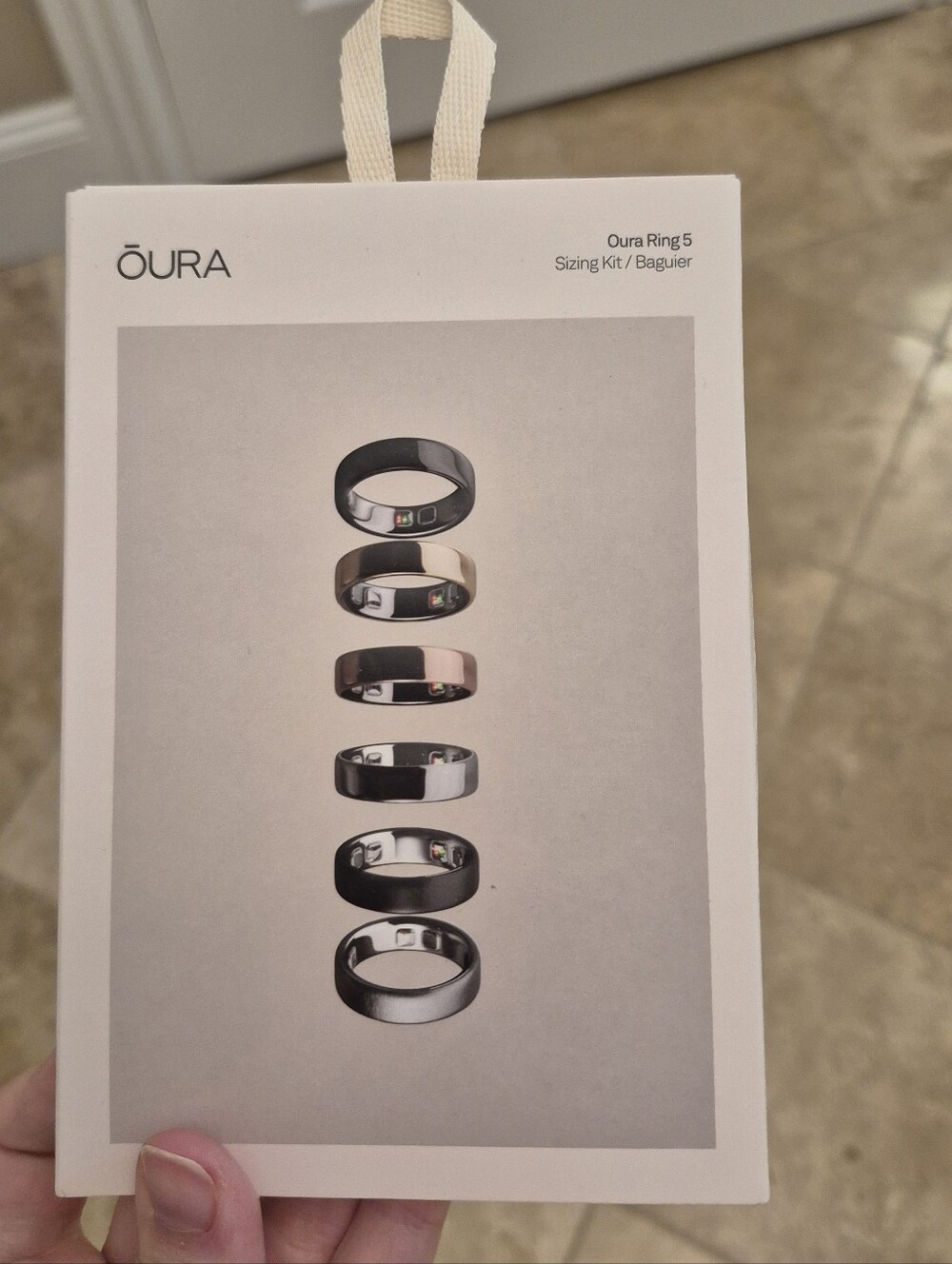 Oura Ring 5 Sizing Kit